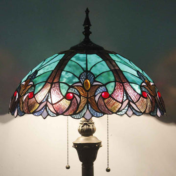 Werfactory® Tiffany Floor Lamp 16 Inch